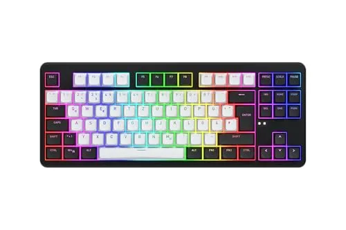 HATOR Rockfall 3 TKL Wireless Gaming-Tastatur – Hot-Swap, RGB, Gasket Mount