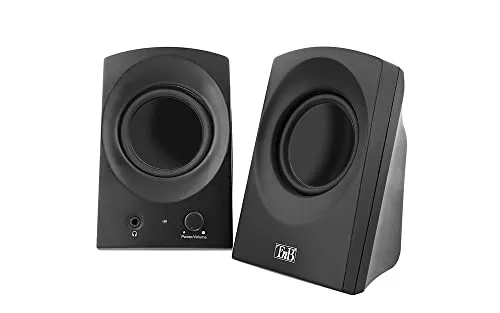 T’nB HPARK20BK ARK Series 2.0 Lautsprecher für PC und Apple Mac Schwarz