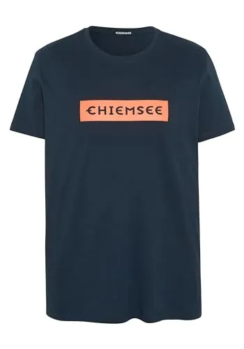 T-Shirt mit Label-Schriftzug