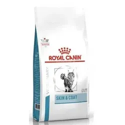 Royal Canin Veterinary Care Nutrition Feline Skin & Coat 3,5 kg - Katzenfutter zur Unterstützung der Hautfunktion, speziell für sterilisierten Katzen entwickelt, hilft bei Dermatosen und übermäßigem Haarausfall.