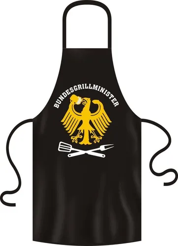 Grillschürze, Küchenschürze, Bundesgrillminister, RAHMENLOS® Art. 2947