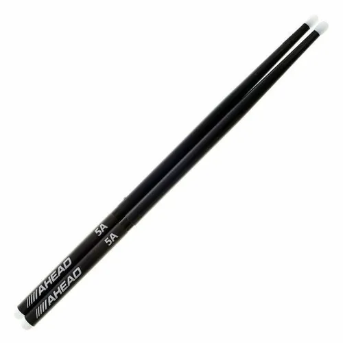 Ahead Sticks Model 5A Aluminium Drumsticks in schwarz von ahead
