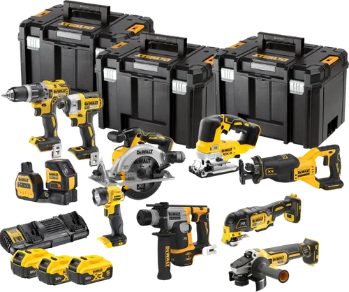 DeWalt DCK1012P4T-QW Kombiset