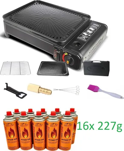 2in1 Campingkocher Gaskocher