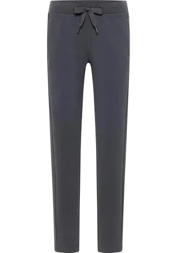 Elbsand Briane Damen Sweatpants – Bequeme lange Sweathose - Lange Sweathose mit geradem Schnitt aus 95% Baumwolle und 5% Elasthan. Ideal für den Alltag mit weicher, elastischer Sweatqualität und großem Logoprint auf dem Bündchen.