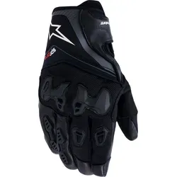 Alpinestars SP-R Pro Motorradhandschuhe in Schwarz, Größe 2XL für Männer - Sportliche Motorradhandschuhe mit Rennschutzfunktionen. Optimale Fingerbeweglichkeit durch TPU-Knöchelschutz. Ideal für Alltag und Fahrspaß.