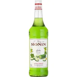 Monin Gurke Sirup 1 Liter - Erfrischender Monin Gurke Sirup für kreative Getränke. Ideal für Cocktails und Longdrinks, bringt er eine überraschende Frische mit knackigem Gurkenaroma. Perfekt für Sommerpartys und besondere Anlässe.