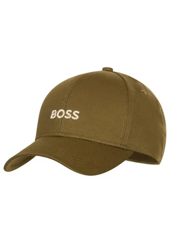 BOSS Zed Basecap - Trappermützen für Herren, aus hochwertigem Baumwollmaterial, mit gebogenem Schirm und verstellbarer Weite, ausgestattet mit einem stylischen, aufgestickten Logo