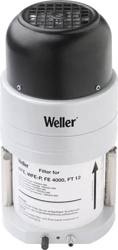 Weller WFE P Lötrauchabsaugung 230 V - Effiziente Lötrauchabsaugung mit 50 l/min, ideal für bis zu 2 FE-Lötkolben, sorgt für saubere Arbeitsumgebung und schützt Ihre Gesundheit.