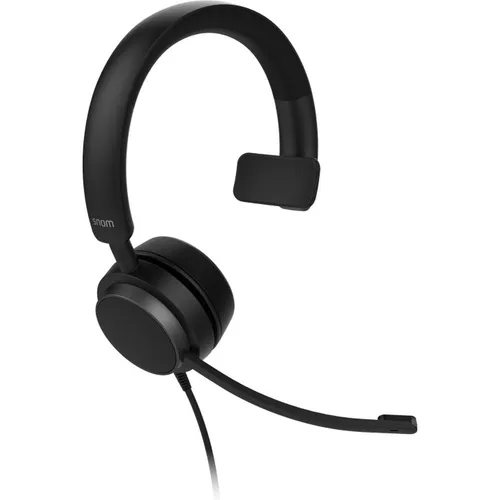 snom A310M Headset - Kabelgebundenes Mono-Headset, HD-Audioqualität und flexibles Design für maximalen Tragekomfort