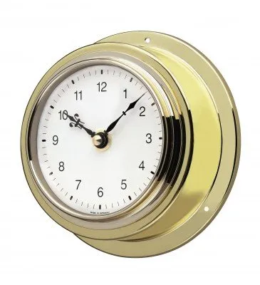 TFA Dostmann Maritim Analoge Wanduhr in gold von TFA Dostmann