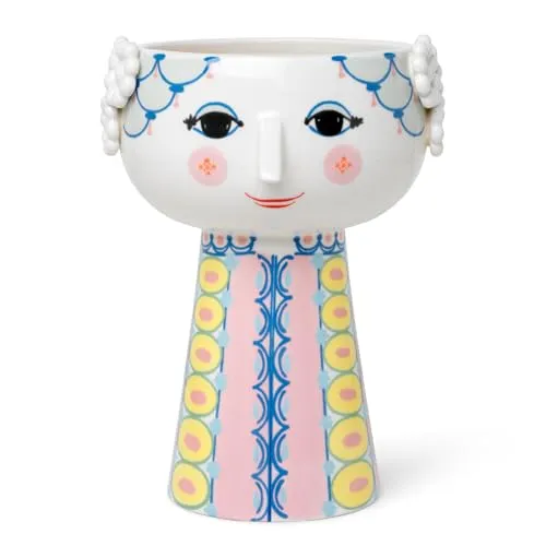 Bjørn Wiinblad Eva Vase H23.5 cm pink in pink von Bjørn Wiinblad