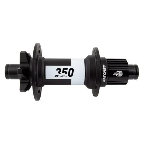 DT Swiss Hinterrad Nabe 350 MTB DB 157/12mm TA Bo.+ - Nabe für Mountainbikes, bietet hohe Stabilität und Langlebigkeit für anspruchsvolle Trails.