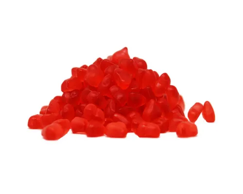 Fruchtgummi Bären & Co. Süßigkeit, Fruchtgummi Kirschherzen kleine fruchtige rote Kirsch Herzen 300g