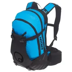 Ergon BA3 15+2l Bikerucksack - Blau - One Size - Fahrradrucksäcke mit erweiterbarem Volumen für optimale Stauraum-Anpassung auf jeder Tour.