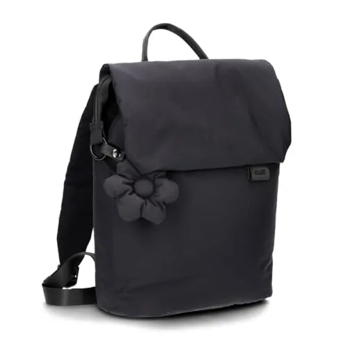 zwei Hannah HAR13 Rucksack 35 cm - Schwarz - Stylischer Rucksack für Alltag und Campus mit gepolstertem Laptopfach und praktischem Stauraum. Ideal für Freizeit und Uni!