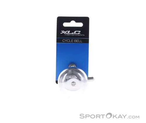 XLC DD-M04 Retro Mini Fahrradklingel-Silber-One Size