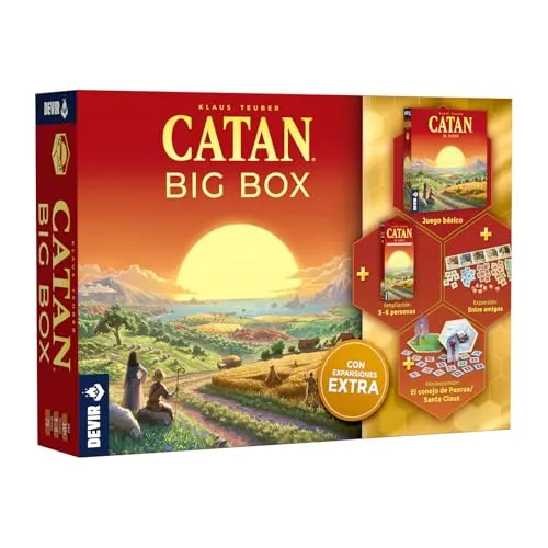 Devir Catan Plus 2023 Brettspiel – auf Spanisch