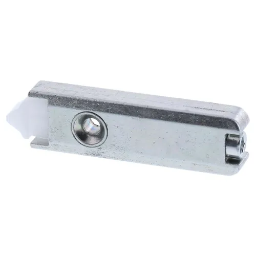 Maco Türschnäpper 52502 - Wendbarer Balkontürschnäpper - Fensterbeschläge & -schlösser, wendbarer Schnäpper aus robustem Stahl für Holz- und PVC-Fensterrahmen, ideal für Balkontüren, in elegantem Silber mit Zink-Finish.