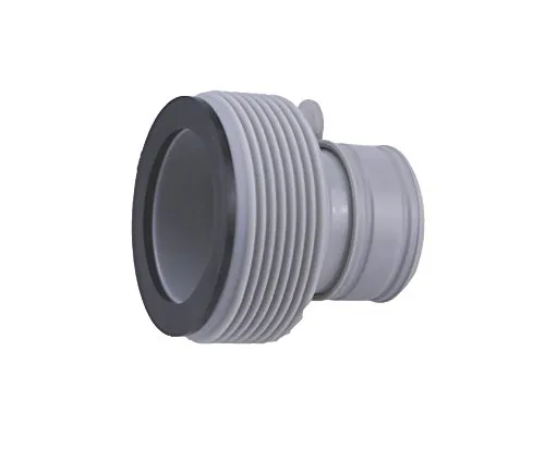 Adapter B für Intex Pool, 2 Stück, verbindet Pools bis 457 cm mit Intex Schraubschlauch von größeren Filteranlagen