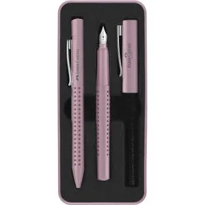 FABER-CASTELL Schreibset Grip 2010 rosa von Faber-Castell