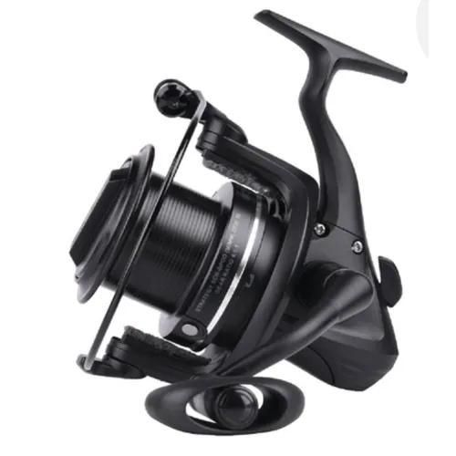 Strategy SCR Spod Angelrolle - Hochwertige Angelrolle für Karpfenfischer mit zwei Schnurclips für verschiedene Spotdistanzen und schnellem Schnureinzug von 100 cm pro Kurbelumdrehung.