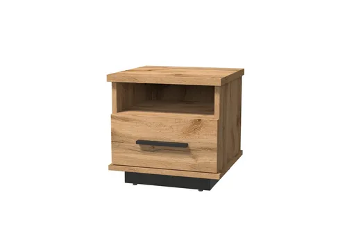 Masseno Nachttisch KIMA 37 cm – eleganter Nachtschrank mit Schublade
