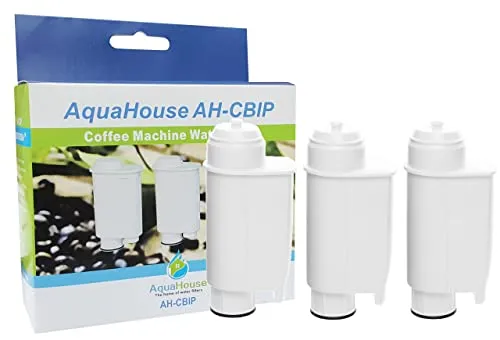 3x AquaHouse AH-CBIP Wasserfilter Kompatibel für Philips Saeco CA6706/48 CA6702/00 CA6702/10 Lavazza Gaggia Mavea Kaffemaschinen