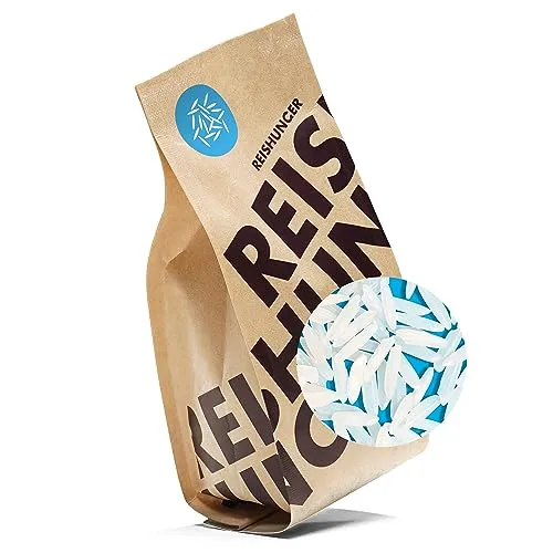 REISHUNGER Basmati Reis, Pusa 1121 Basmati, Indien, Himalaya (9 kg) [in allen Größen erhältlich: 600 g bis 9kg]