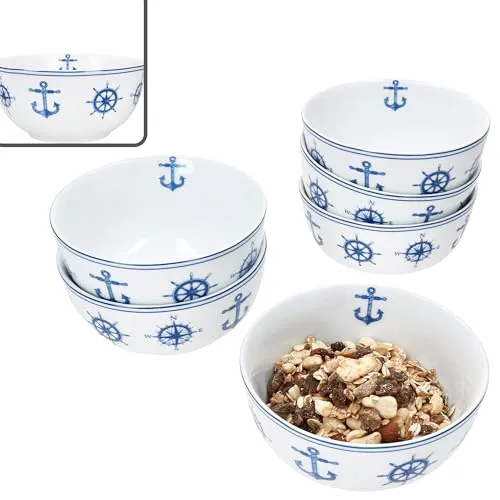 MamboCat Müslischale Ahoi 6x Ø13,9cm