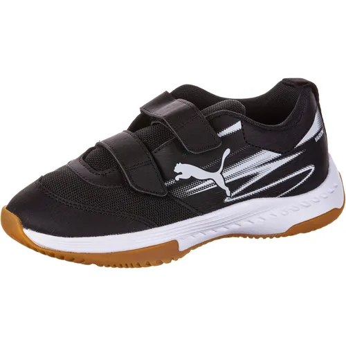 PUMA Varion II V Jr Hallensportschuhe - Hallenschuhe für Jungen mit Regular Fit und Variofoam Dämpfung, ideal für sportliche Aktivitäten in der Halle und optimale Atmungsaktivität durch Variomesh.