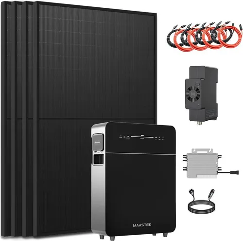 Balkonkraftwerk 2000 Watt Pro Marstek VENUS E 3.0 - Balkonkraftwerk für maximale Unabhängigkeit mit 2000 Wp Leistung und 5,12 kWh Speicher. Ideal für nachhaltige Energiegewinnung und Stromkostenersparnis.