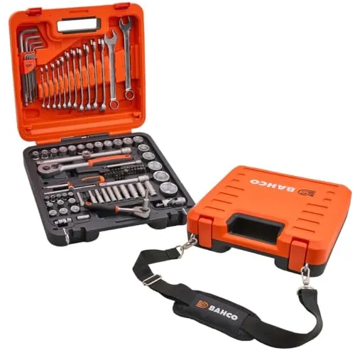 Bahco 98‑Stückes Steckschlüssel‑Set – 1/4