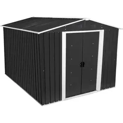 Zelsius Geräteschuppen mit Schiebetür 236x303x190 cm | Anthrazit