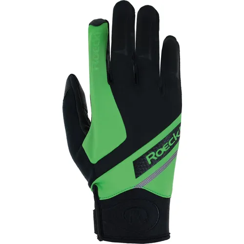Roeckl Sports Lidhult black/classic green (9020) 8,5