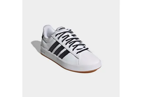 adidas GRAND COURT 3.0 Sneaker in Weiß (39 1/3 EU) - Sportliche Sneaker in Cloud White mit Schnürung und cloudfoam Dämpfung für hohen Tragekomfort. Ideal für den Alltag und Freizeitaktivitäten.