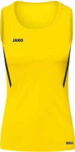 JAKO Damen Tanktop Challenge, Farbe:citro/schwarz, Größe:36
