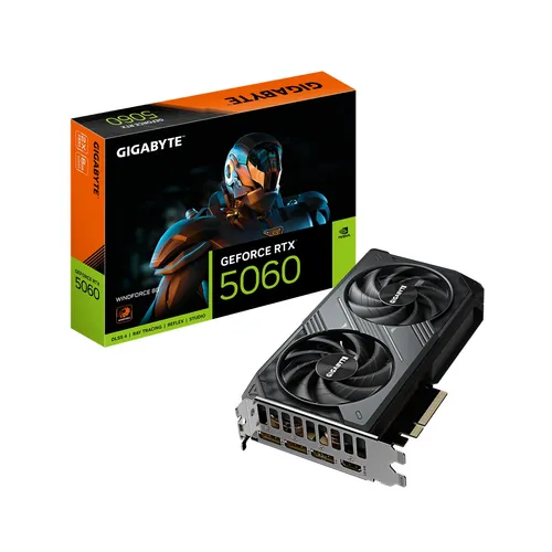 Gigabyte GeForce RTX 5060 WINDFORCE 8G Grafikkarte von GIGABYTE