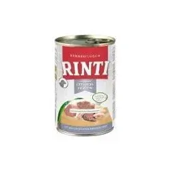 RINTI Kennerfleisch Geflügelherzen 400 g - Hundefutter mit hochwertigen Geflügelherzen, reich an Proteinen und ideal für die gesunde Ernährung Ihres Hundes.