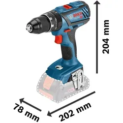 Akku-Schlagbohrschrauber GSB 18V-28 Solo Professional - 18Volt, leistungsstark und flexibel ohne Akku und Ladegerät