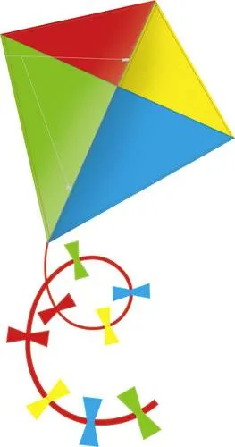 Günther Flugspiele Einleiner Drachen Quadro Spannweite (Details) 700 mm