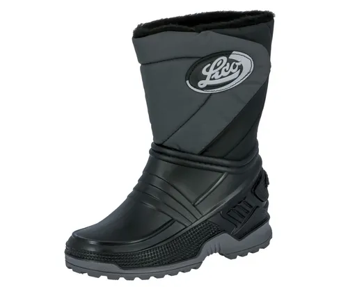 Lico Stiefel Terra Gummistiefel schwarz 27 EU - Gummistiefel in Größe 27, wärmendes Warmfutter und praktischer Klettverschluss, ideal für nasse Tage und Outdoor-Abenteuer.