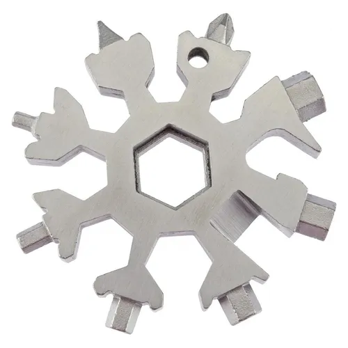 Produktbild BRAVE CLASSIC Multifunktionswerkzeug Schlüsselanhänger Silber