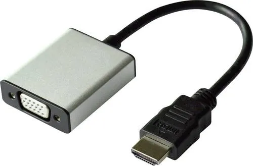 VALUE Adapterkabel HDMI zu VGA + 3,5mm-Audio