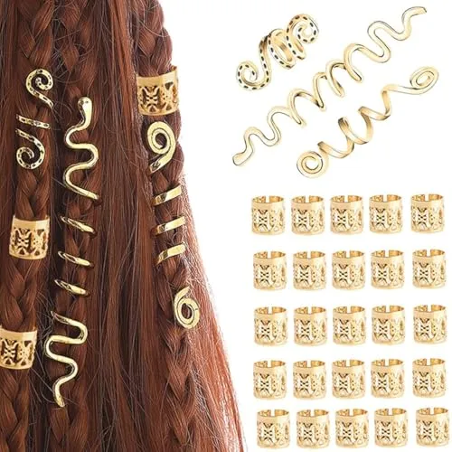 Haarklammern, -nadeln & -clips Gold von TULAMORIY