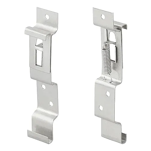 Stück Kfz Kennzeichenhalter Spannhalter,Kennzeichenhalter für Anhänger, Kennzeichenspanner Wechselkennzeichen,Anhänger Kennzeichen Clips für Anhänger und Wohnwagen 2