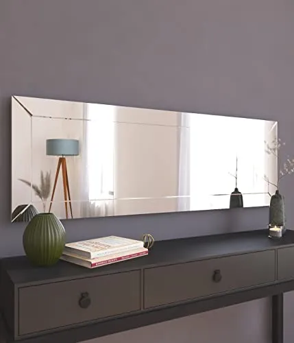 Wandspiegel Silber 40 x 120 cm - Modernes Design für jeden Raum - Eleganter Wandspiegel in Silber, ideal für Badezimmer, Flur oder Wohnzimmer. Mit modernem Design und vielseitiger Montageoption - perfekt für jeden Raum!