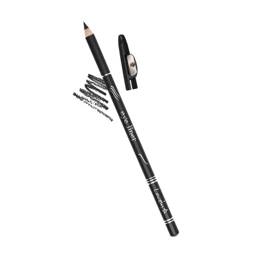 Lovely Eye Liner Schwarz mit Anspitzer, Perfect für Augenmake-up