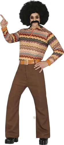 FIESTAS GUIRCA 70er Jahre Kostüm Herren – Schlager Star Disco Outfit