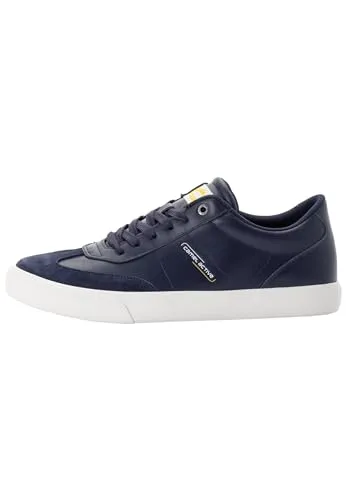 camel active Herren Sneaker - Bequeme Schnürschuhe aus Leder in Navy - Herren-Sneaker aus Echtleder mit profilierter Sohle für optimalen Komfort und Style.